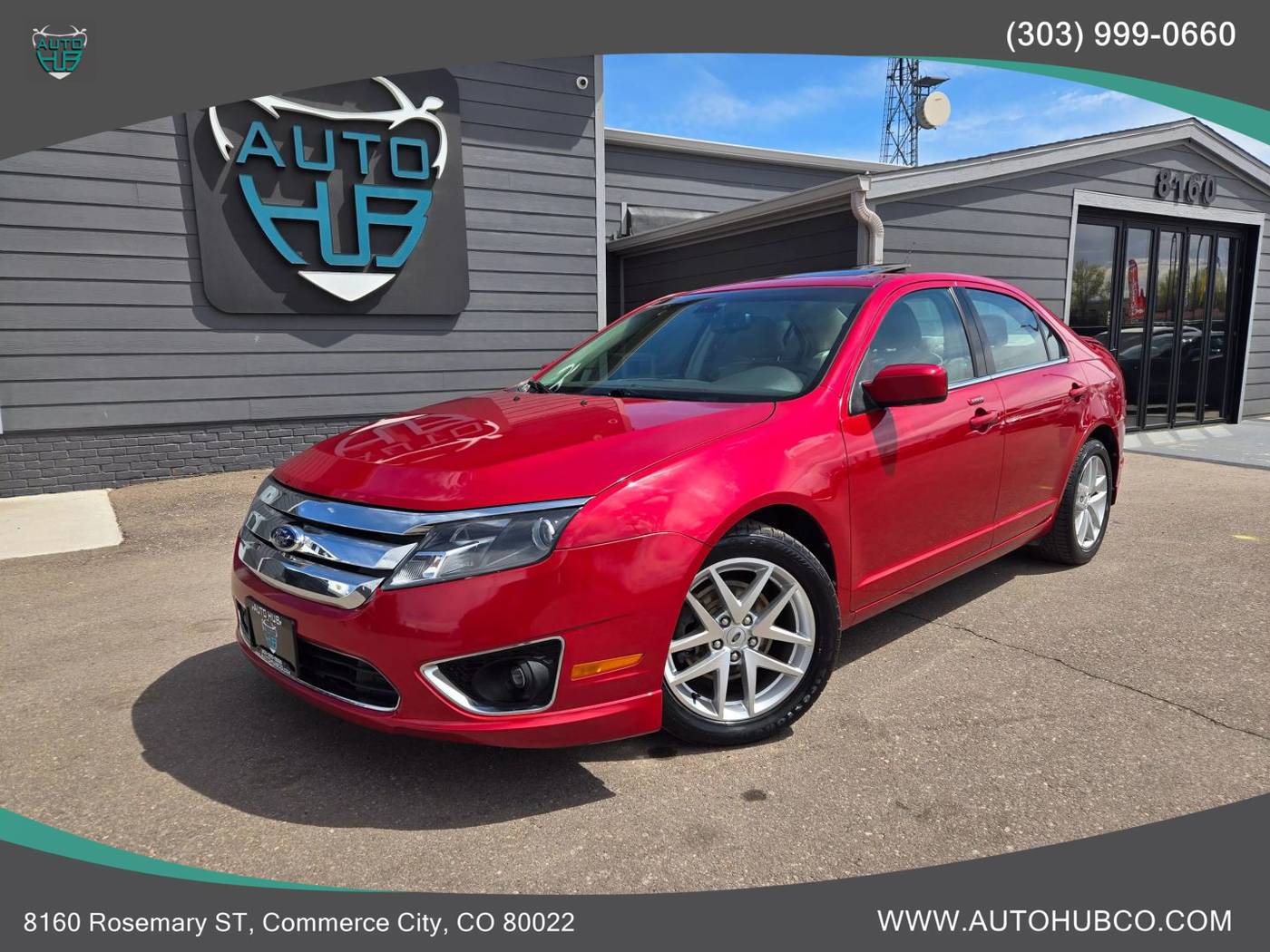 2012 Ford Fusion SEL — Sedan — 52,626 mi — Denver, CO