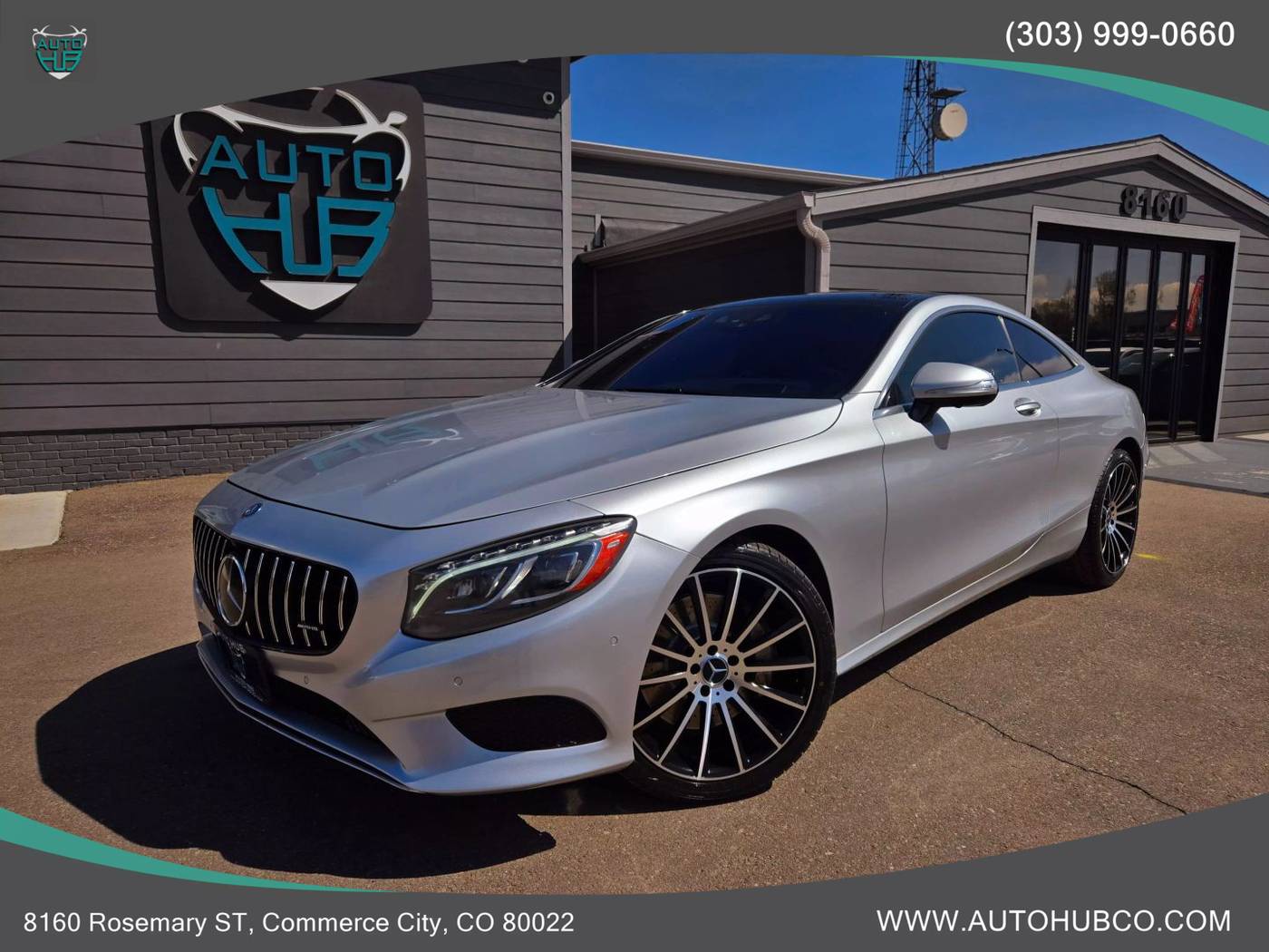 2016 Mercedes-Benz S-Class S 550 — Coupe — 116,140 mi — Denver, CO