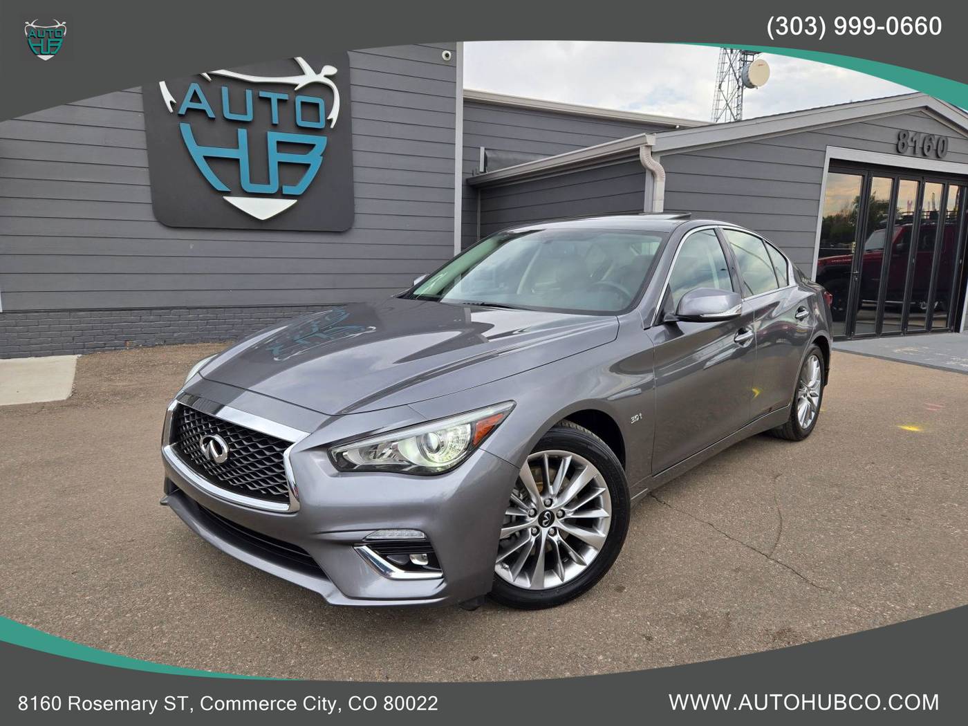 2019 INFINITI Q50 3.0t LUXE — Sedan — 44,575 mi — Denver, CO