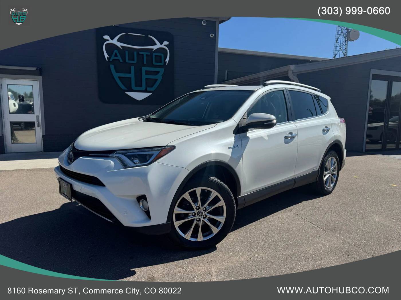 2018 Toyota RAV4 Hybrid Limited — SUV — 99,420 mi — Denver, CO