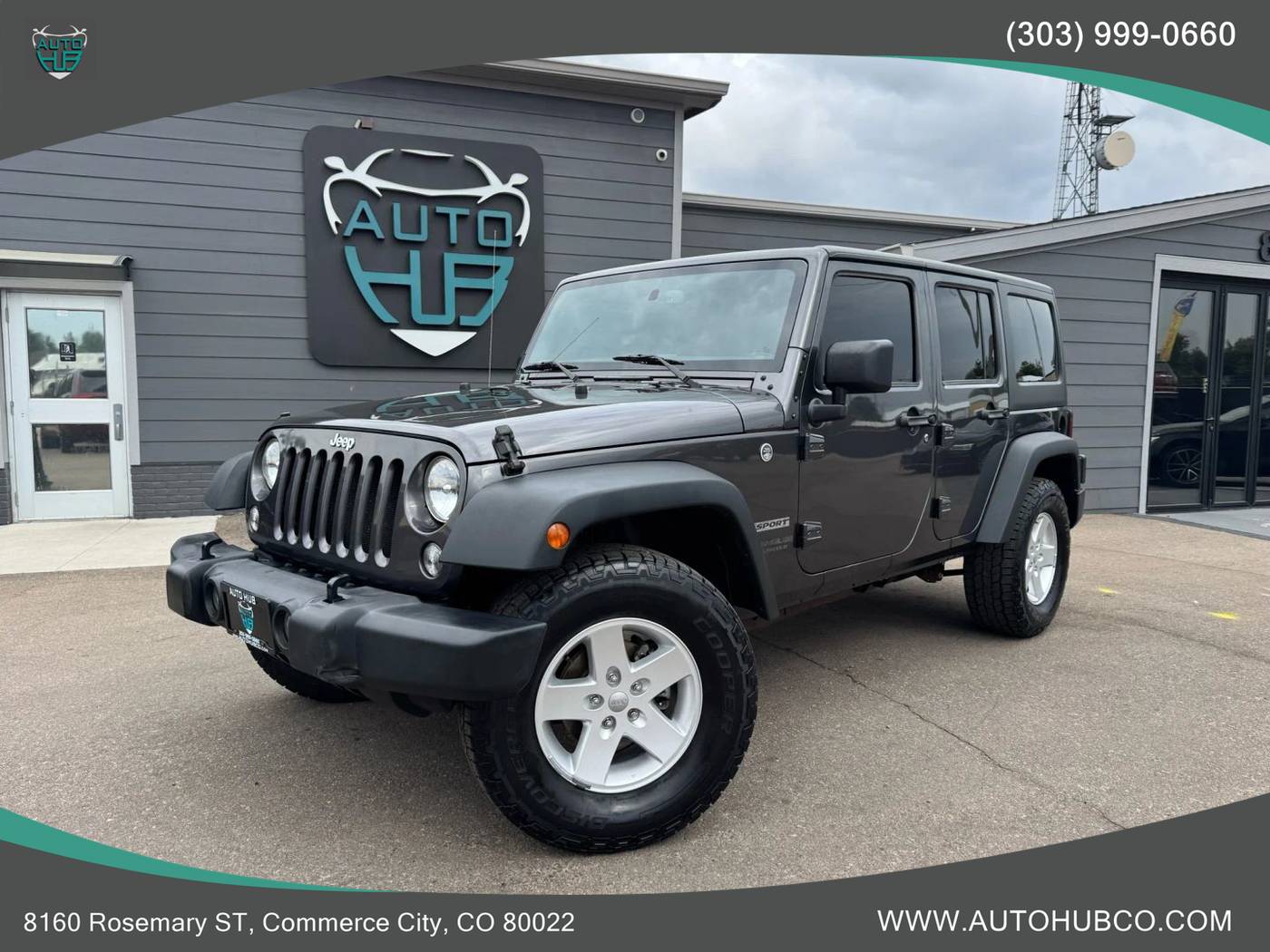 2017 Jeep Wrangler Sport — SUV — 75,640 mi — Denver, CO