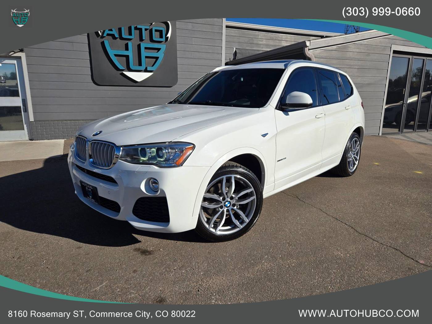 2016 BMW X3 28i — SUV — 114,170 mi — Denver, CO