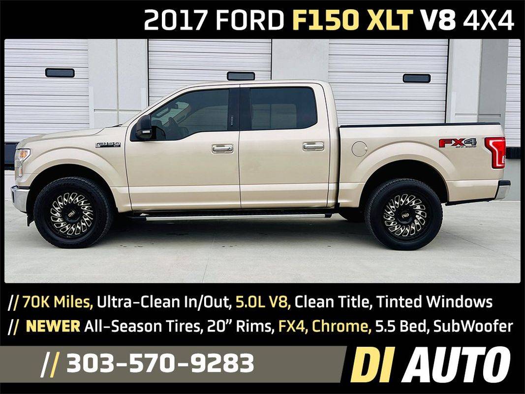 2017 Ford F-150 XLT — Pickup Truck — 70,281 mi — Lafayette, CO