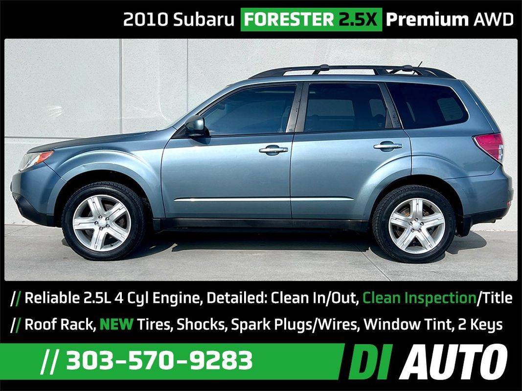2010 Subaru Forester 2.5X Premium — SUV — 180,819 mi — Lafayette, CO