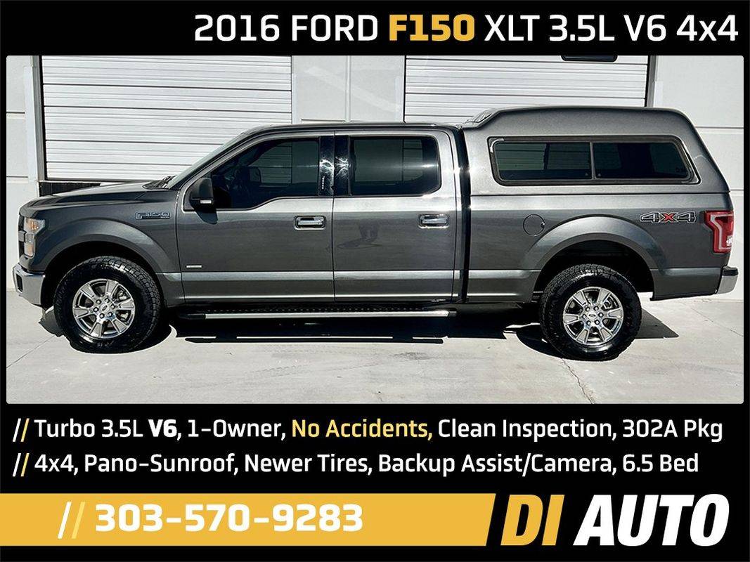 2016 Ford F-150 XLT — Pickup Truck — 127,118 mi — Lafayette, CO