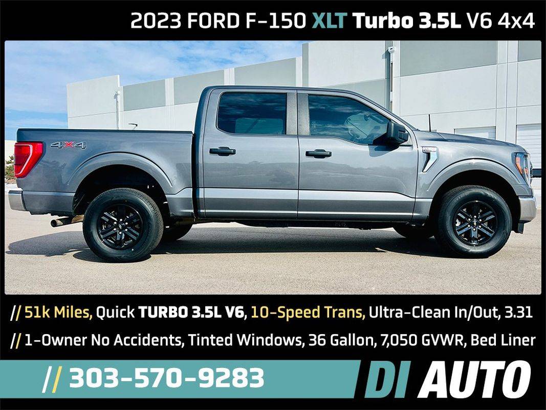 2023 Ford F-150 XLT — Pickup Truck — 51,759 mi — Lafayette, CO