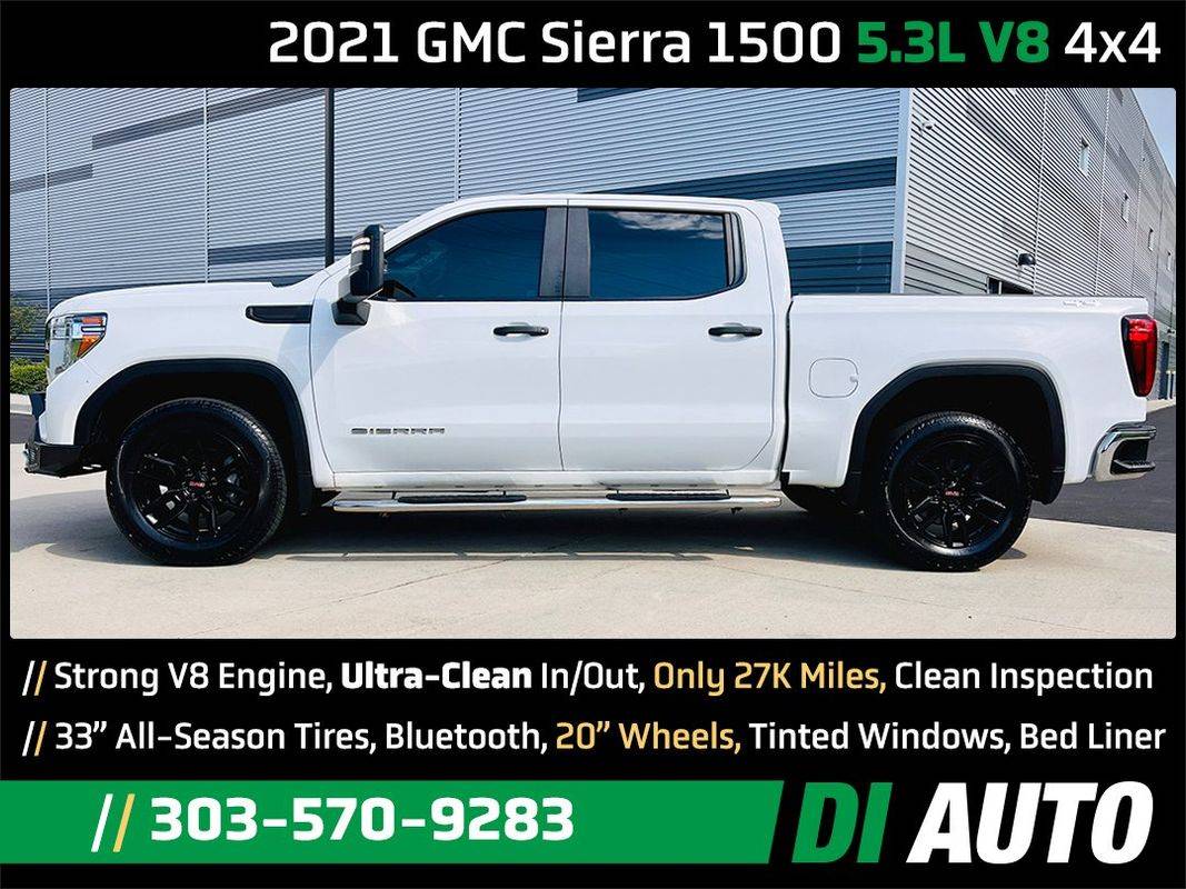 2021 GMC Sierra 1500 Base — Pickup Truck — 26,796 mi — Lafayette, CO