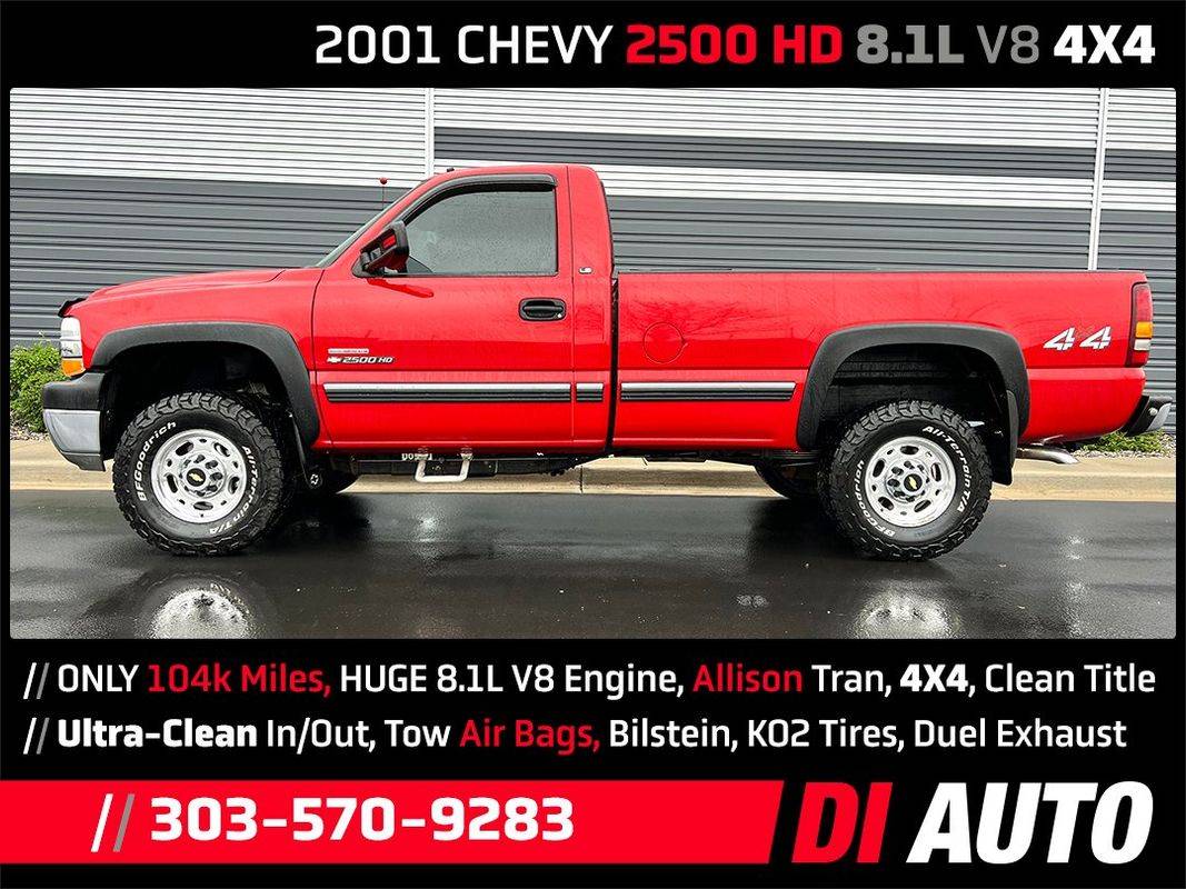2001 Chevrolet Silverado 2500 LS — Pickup Truck — 104,738 mi — Lafayette, CO