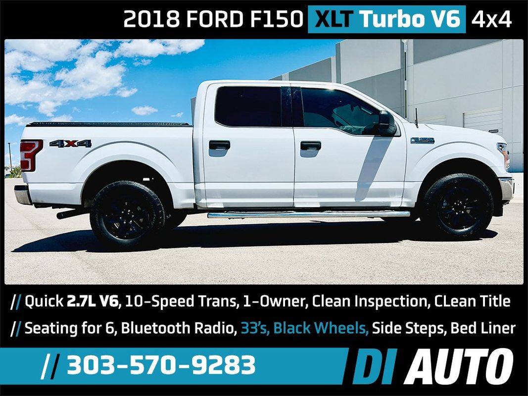 2018 Ford F-150 XLT — Pickup Truck — 108,057 mi — Lafayette, CO