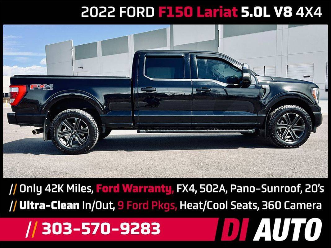 2022 Ford F-150 Lariat — Pickup Truck — 42,319 mi — Lafayette, CO