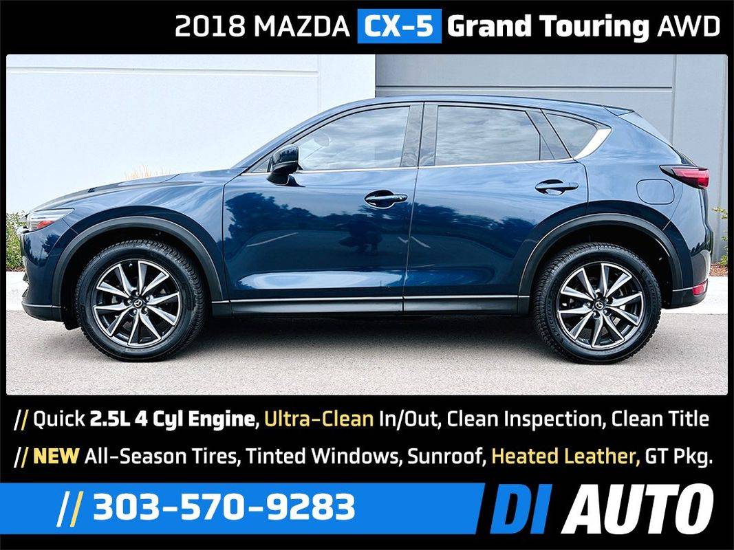 2018 Mazda CX-5 Grand Touring — SUV — 99,362 mi — Lafayette, CO