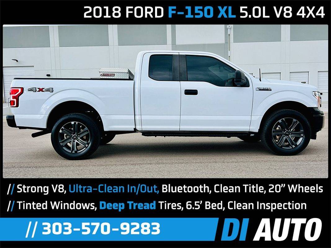 2018 Ford F-150 XL — Pickup Truck — 105,318 mi — Lafayette, CO