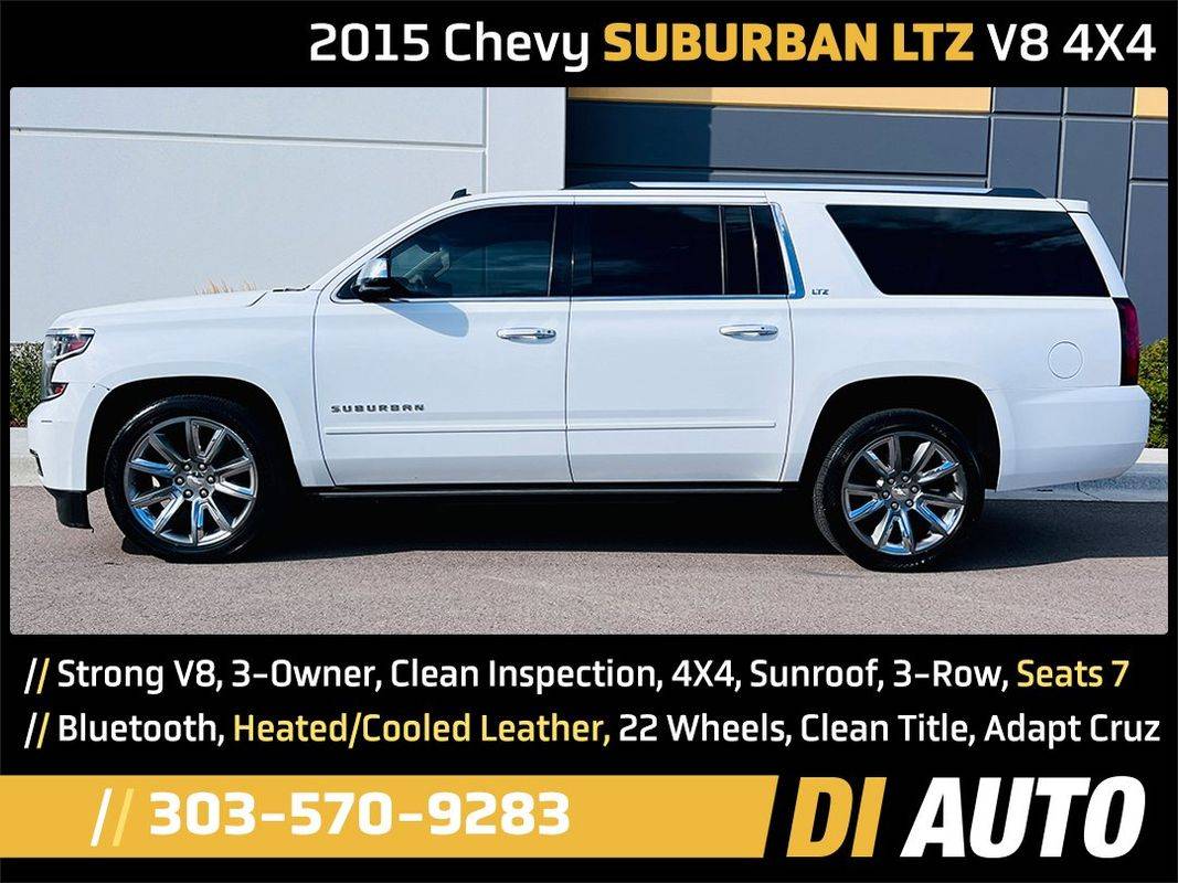 2015 Chevrolet Suburban LTZ — SUV — 204,825 mi — Lafayette, CO