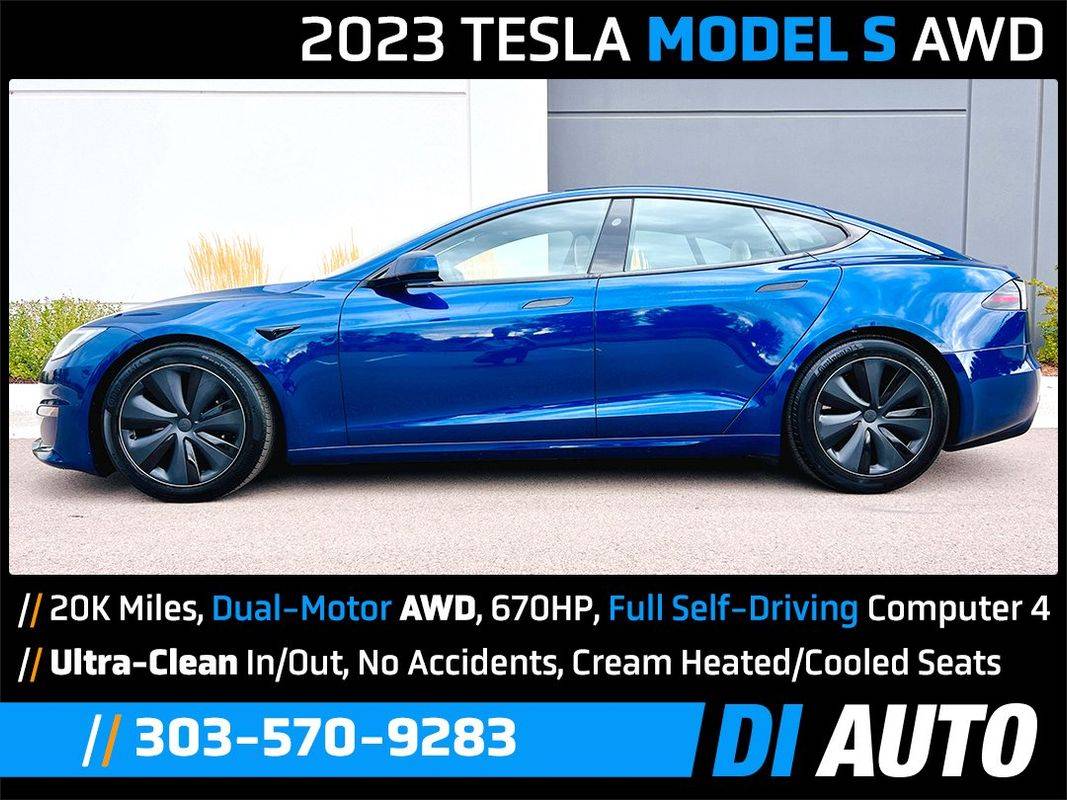 2023 Tesla Model S Base — Hatchback — 19,986 mi — Lafayette, CO