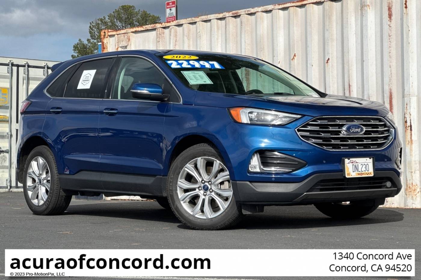 2022 Ford Edge Titanium — SUV — 50,047 mi — Concord, CA