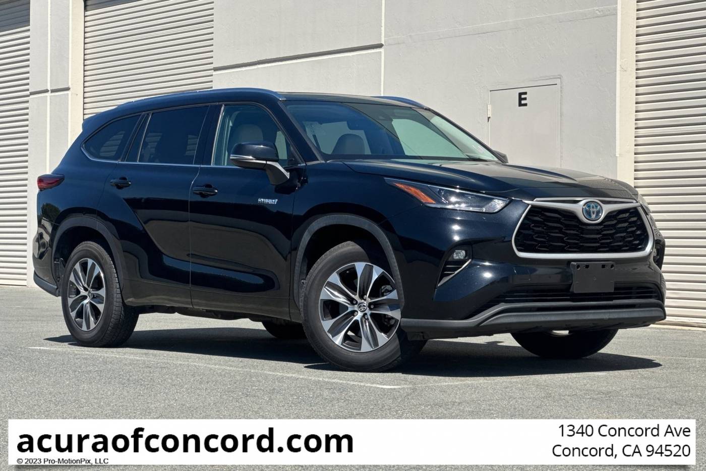 2021 Toyota Highlander Hybrid XLE — SUV — 45,884 mi — Concord, CA