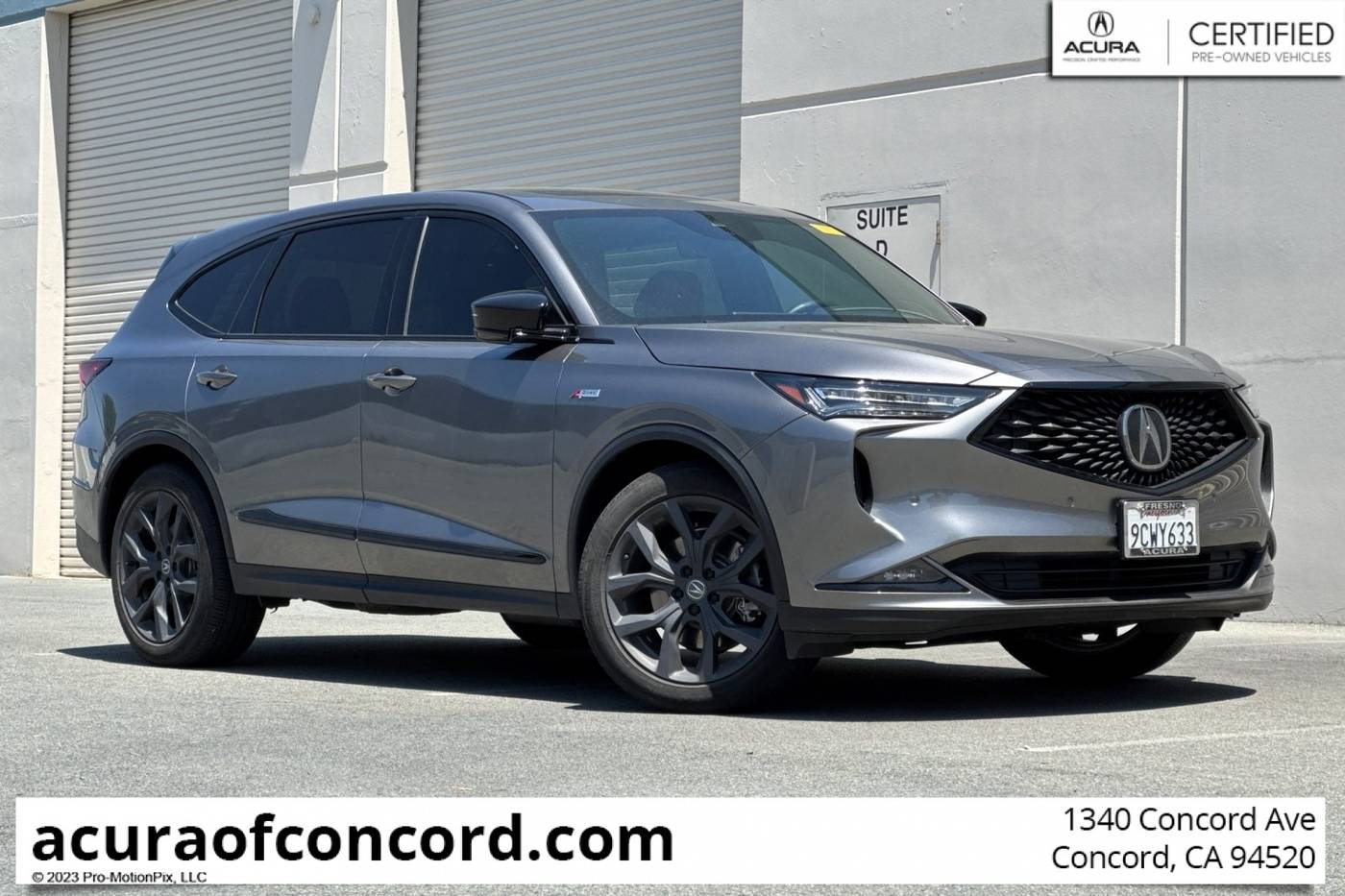 2023 Acura MDX A-Spec Package — SUV — 37,649 mi — Concord, CA