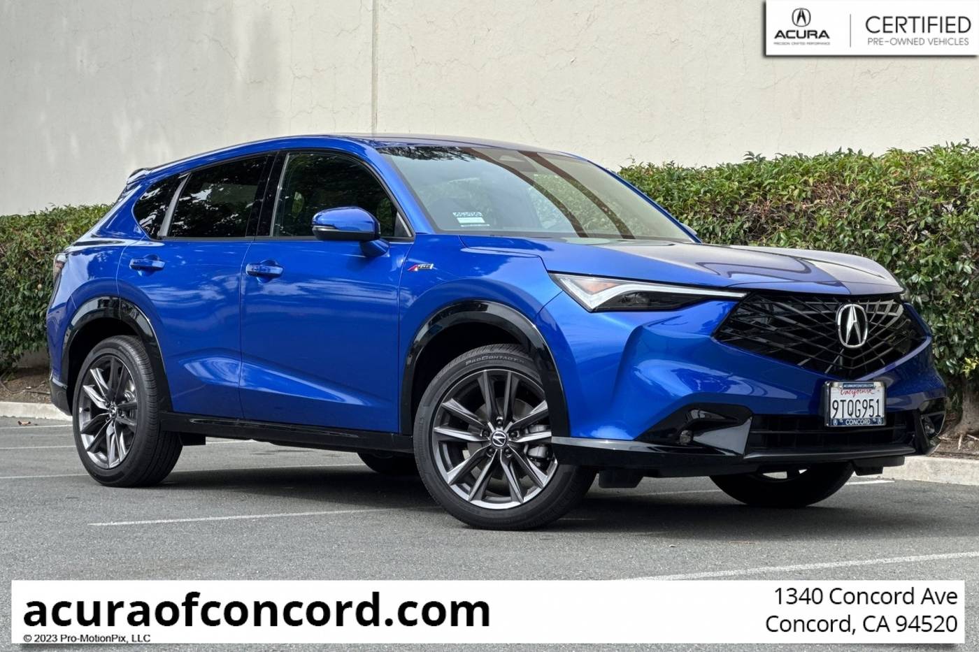2025 Acura ADX A-Spec Package — SUV — 4,686 mi — Concord, CA