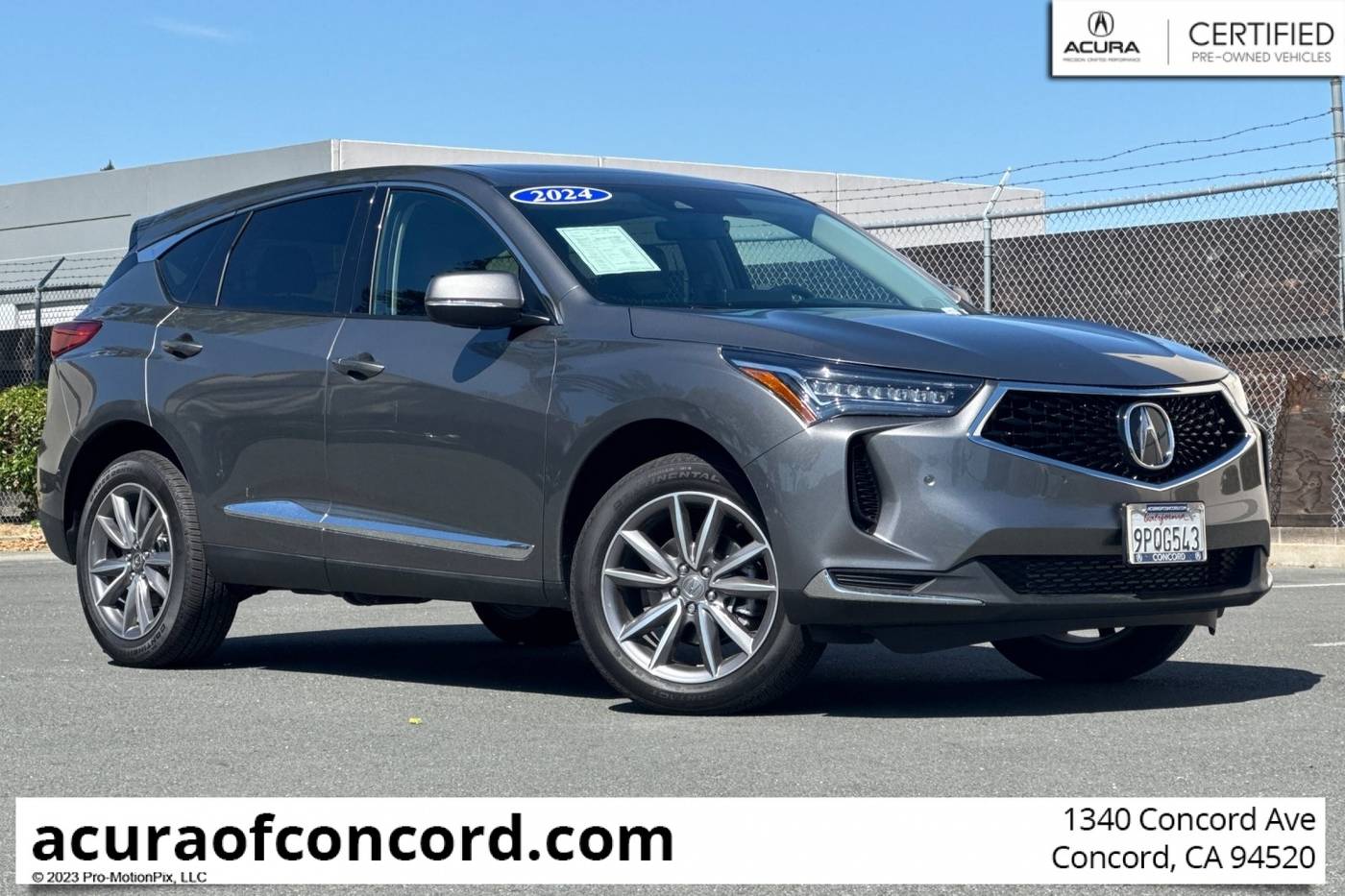 2024 Acura RDX Technology Package — SUV — 5,278 mi — Concord, CA