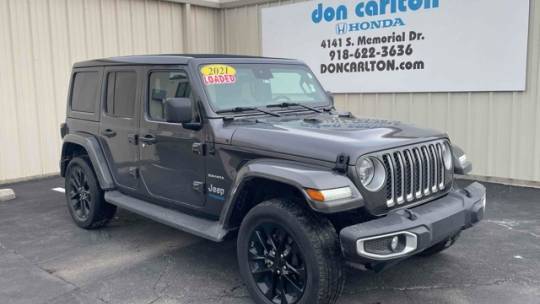 2021 Jeep Wrangler Sahara 4xe — SUV — 49,061 mi — Tulsa, OK