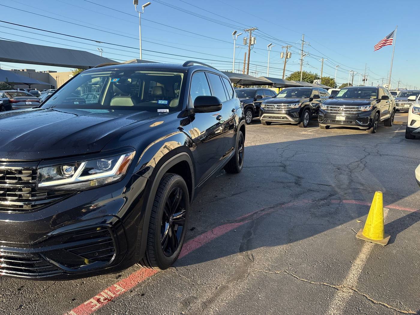 2023 Volkswagen Atlas SEL R-Line Black — SUV — 36,610 mi — Fort Worth, TX