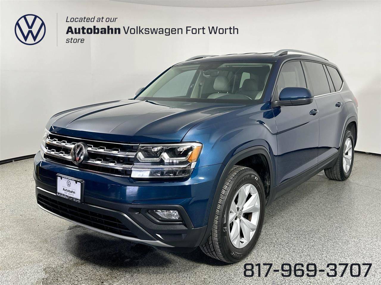 2019 Volkswagen Atlas SE — SUV — 100,542 mi — Fort Worth, TX