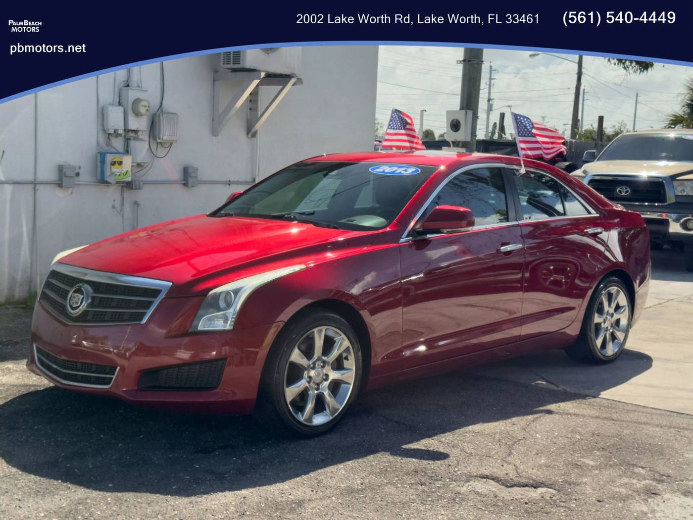 2013 Cadillac ATS Luxury — Sedan — 84,479 mi — Lake Worth, FL