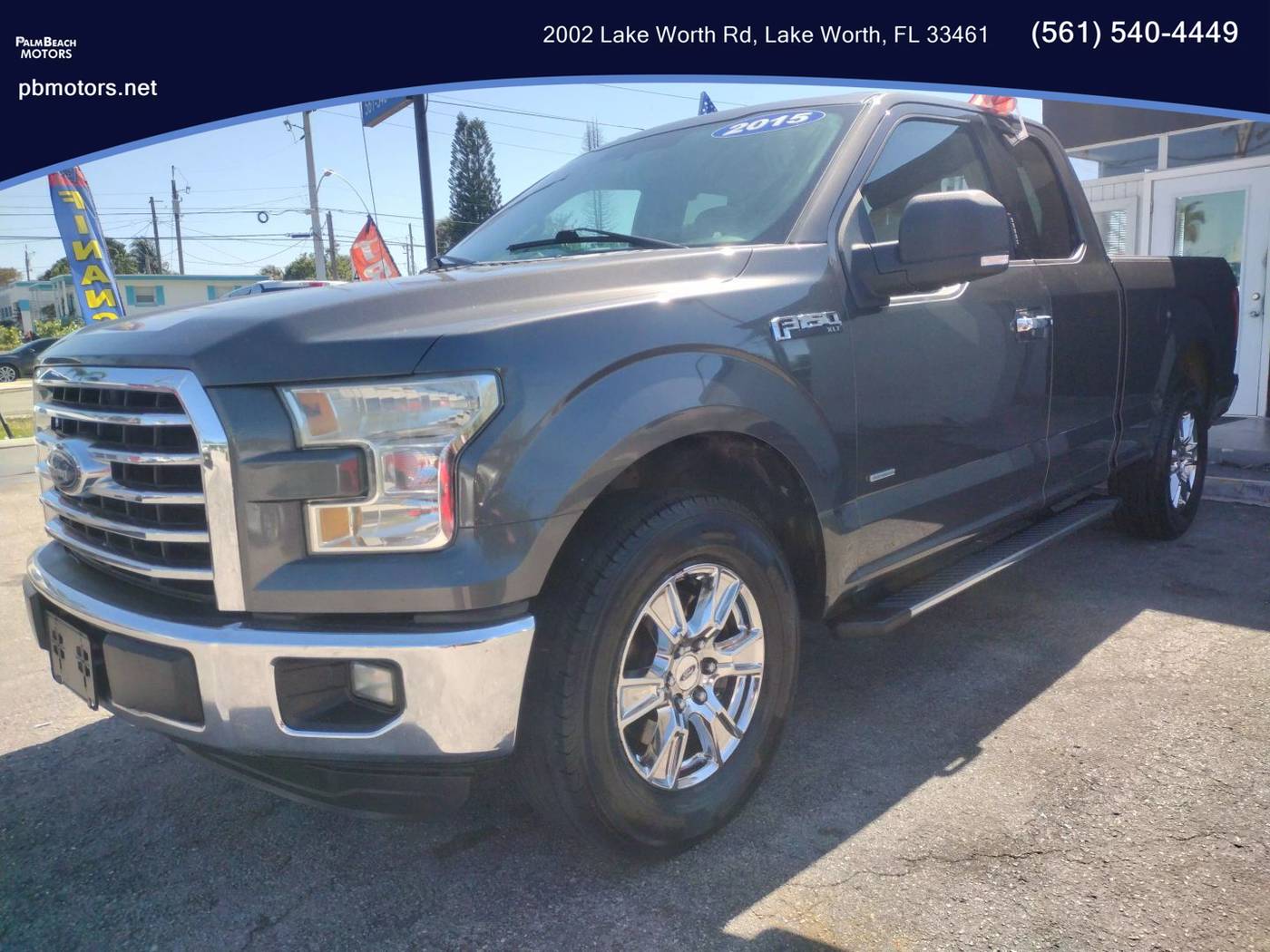 2015 Ford F-150 Lariat — Pickup Truck — 156,836 mi — Lake Worth, FL