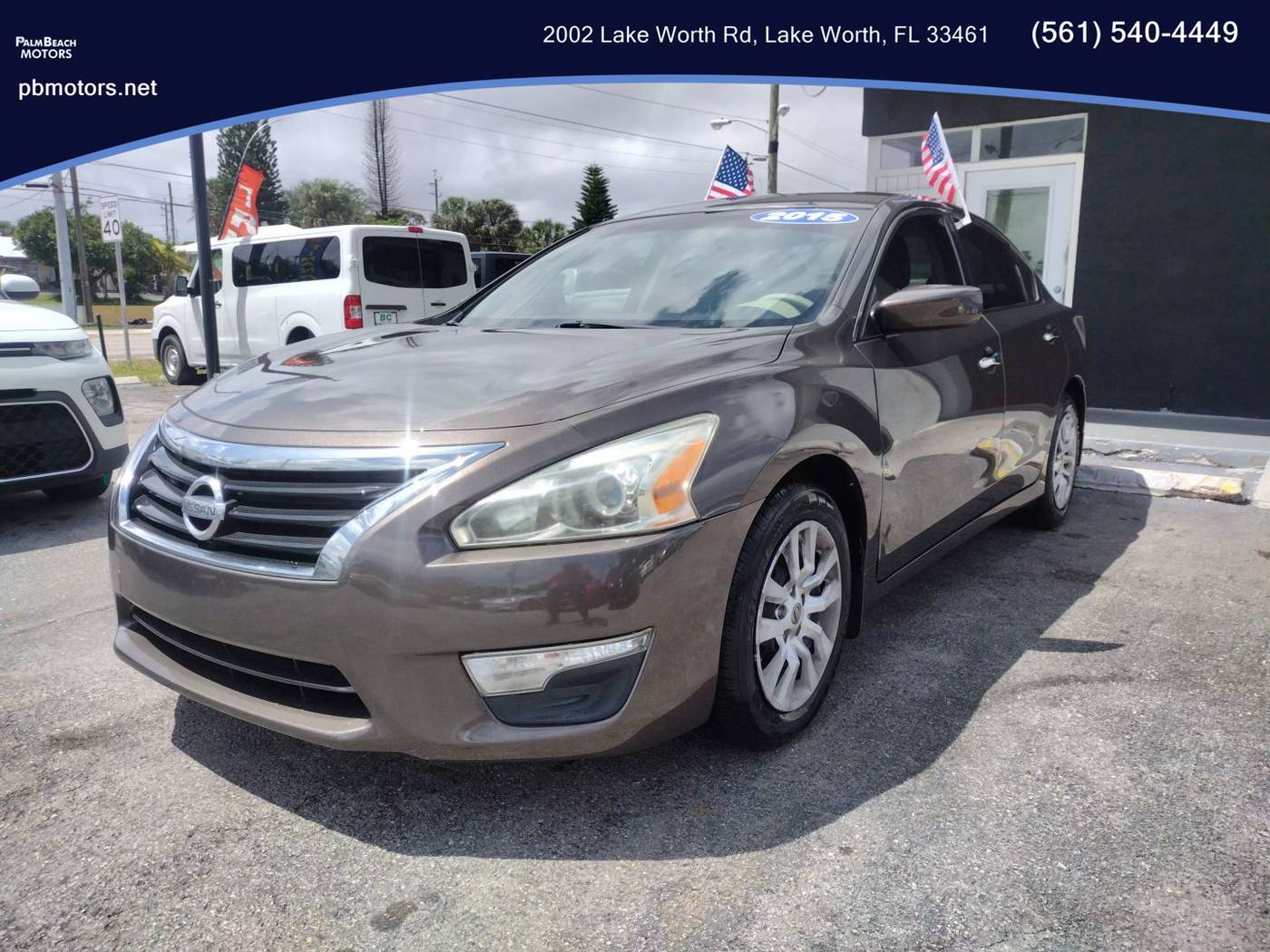 2015 Nissan Altima 2.5 S — Sedan — 114,388 mi — Lake Worth, FL