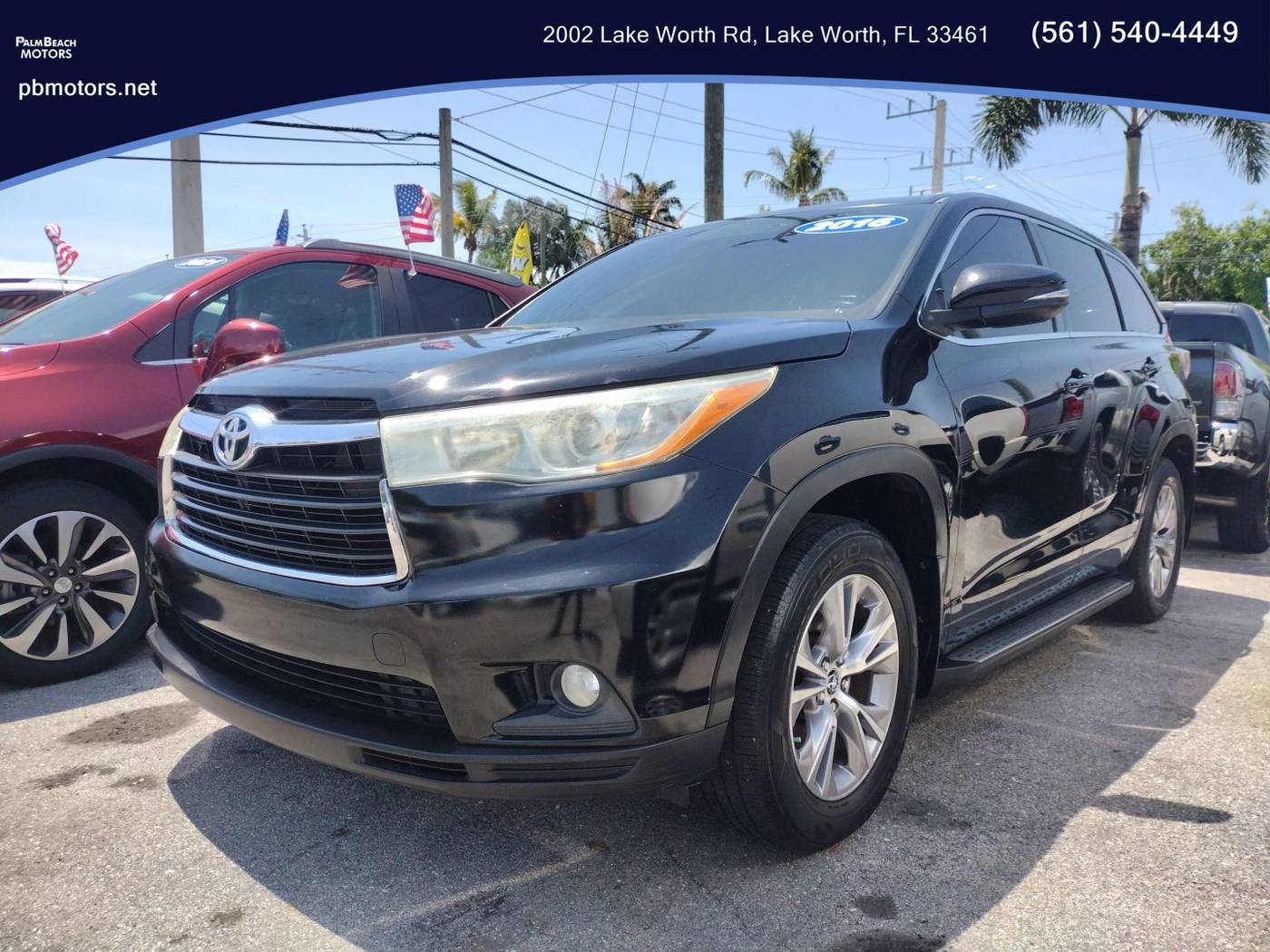 2016 Toyota Highlander LE V6 — SUV — 106,777 mi — Lake Worth, FL