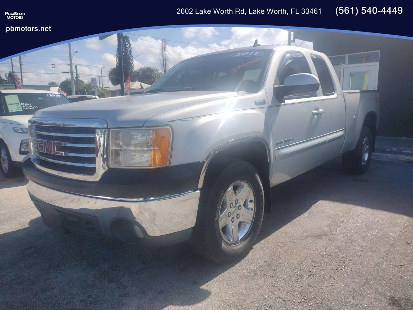 2011 GMC Sierra 1500 SLE — Pickup Truck — 158,528 mi — Lake Worth, FL
