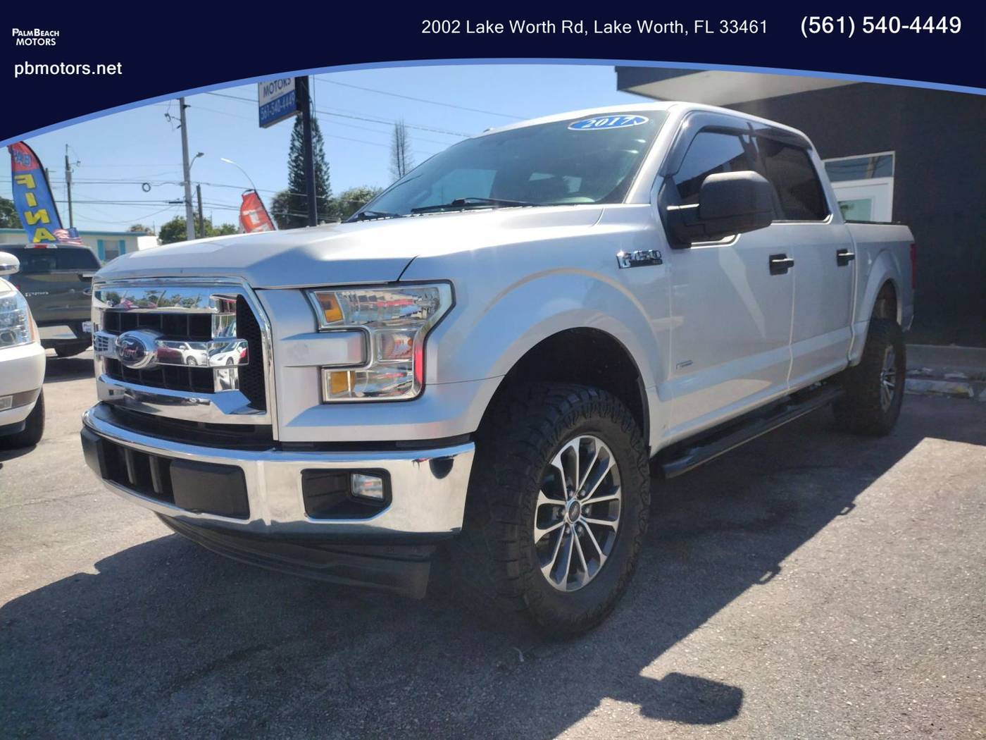 2017 Ford F-150 XLT — Pickup Truck — 120,420 mi — Lake Worth, FL