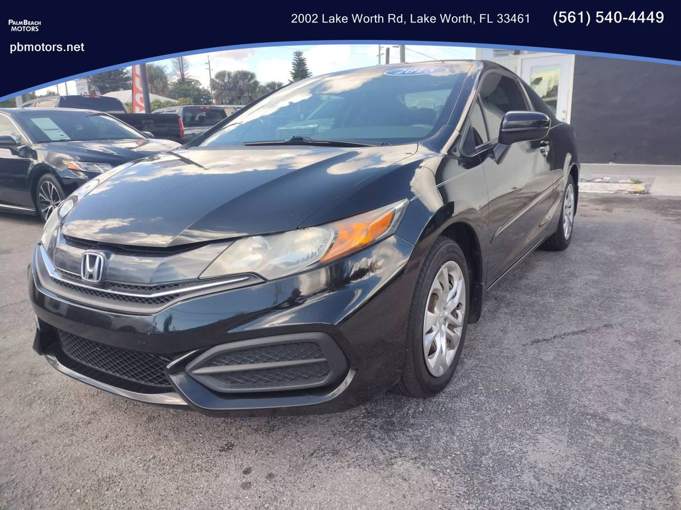 2015 Honda Civic LX — Coupe — 105,501 mi — Lake Worth, FL