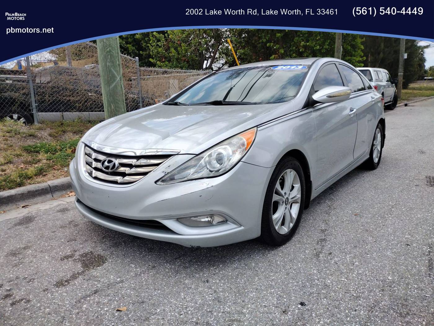 2013 Hyundai Sonata Limited — Sedan — 151,841 mi — Lake Worth, FL