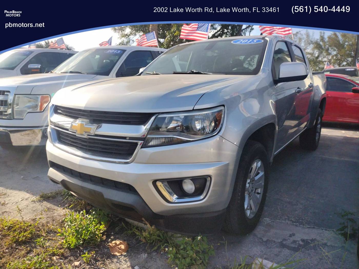 2015 Chevrolet Colorado LT — Pickup Truck — 123,739 mi — Lake Worth, FL
