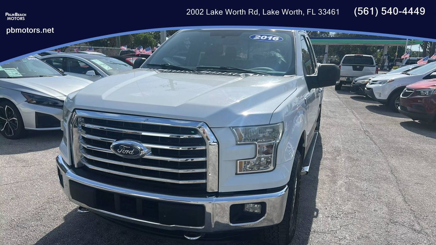2016 Ford F-150 XLT — Pickup Truck — 136,186 mi — Lake Worth, FL