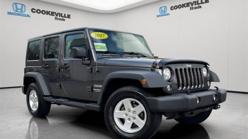 2017 Jeep Wrangler Sport — SUV — 71,037 mi — Cookeville, TN