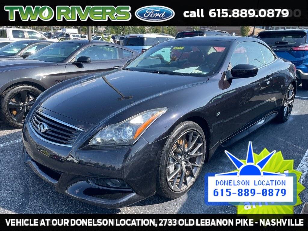 2015 INFINITI Q60 IPL — Convertible — 86,870 mi — Mount Juliet, TN
