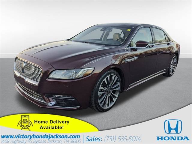 2019 Lincoln Continental Select — Sedan — 64,630 mi — Jackson, TN