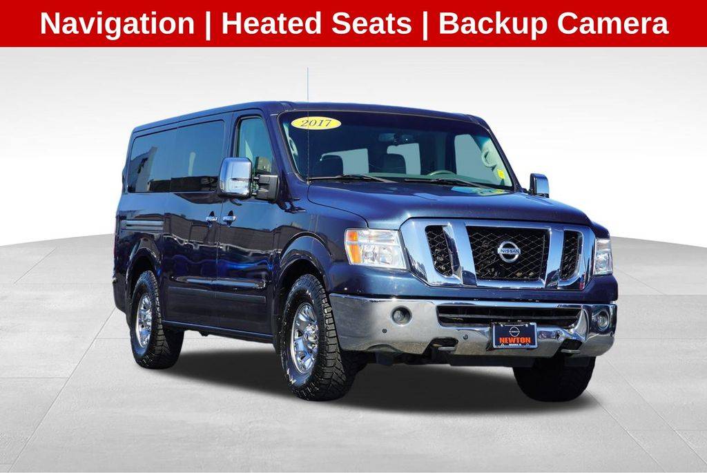 2017 Nissan NV Passenger SL — Passenger Van — 144,279 mi — Shelbyville, TN