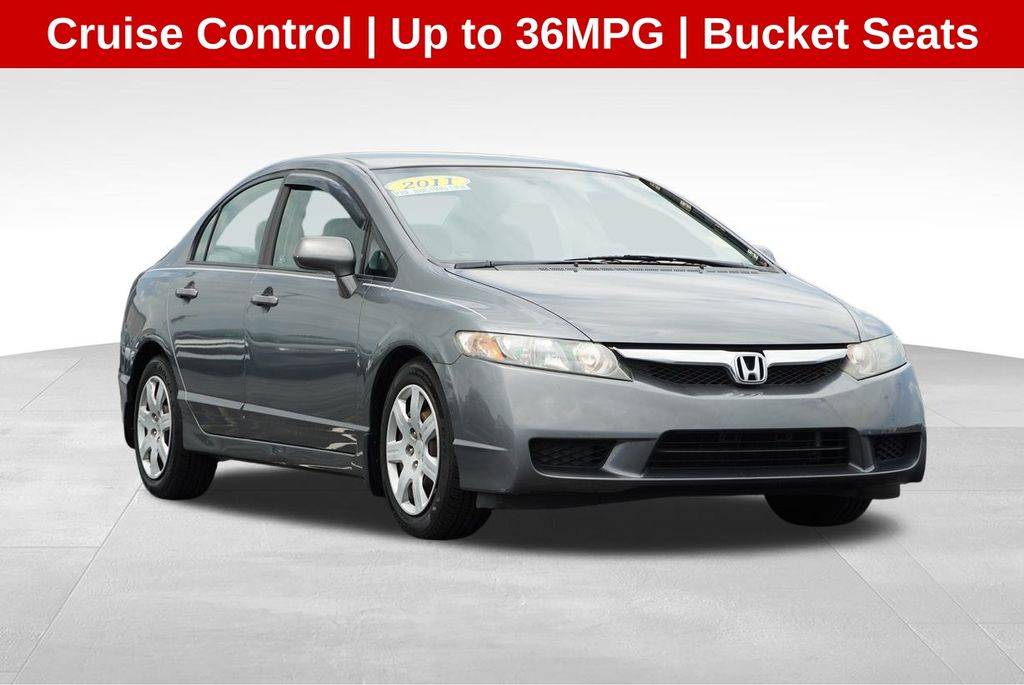 2011 Honda Civic LX — Sedan — 174,516 mi — Shelbyville, TN