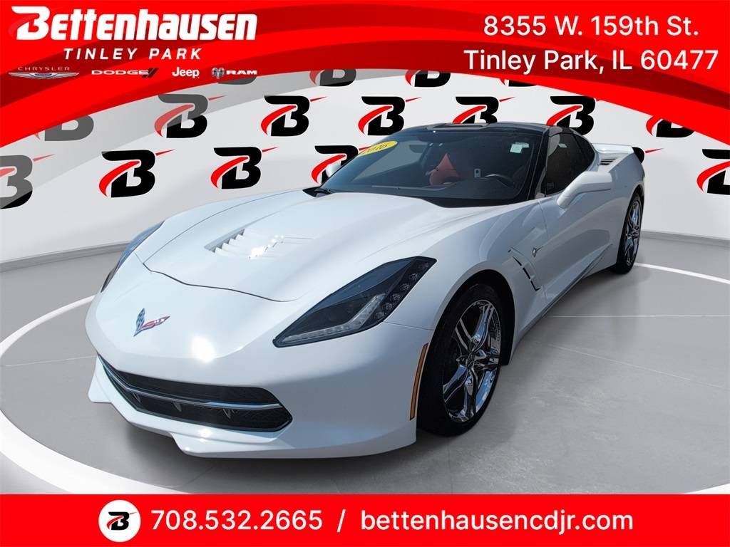 2016 Chevrolet Corvette 1LT — Coupe — 9,567 mi — Tinley Park, IL