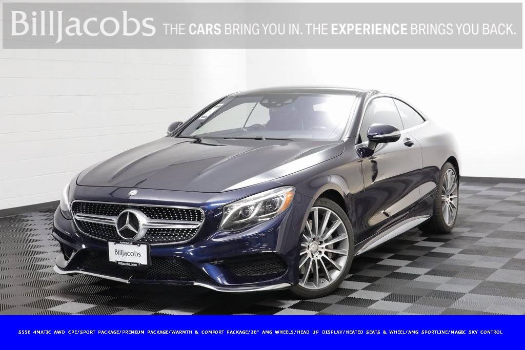 2016 Mercedes-Benz S-Class S 550 — Coupe — 81,582 mi — Naperville, IL