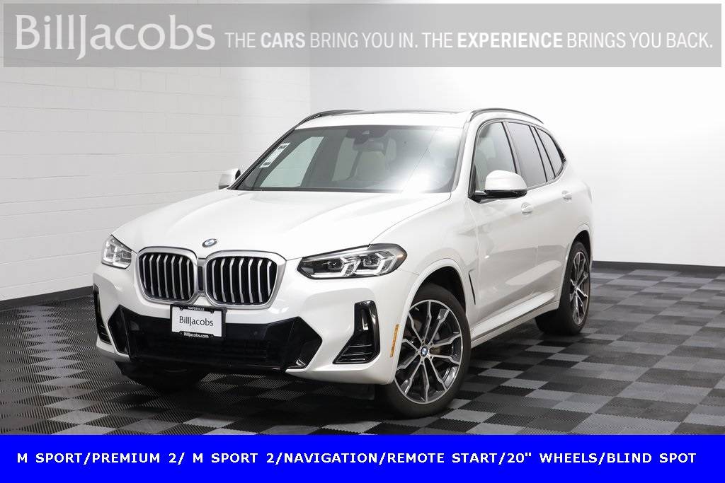 2022 BMW X3 30i — SUV — 37,589 mi — Naperville, IL