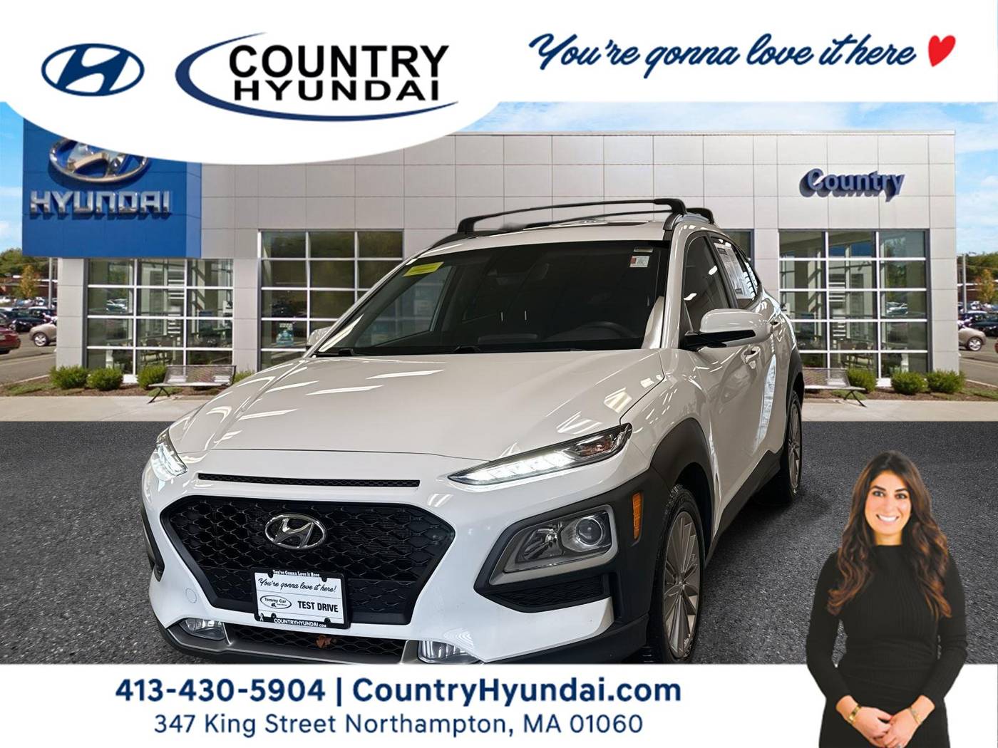 2021 Hyundai Kona SEL Plus — SUV — 81,155 mi — Northampton, MA