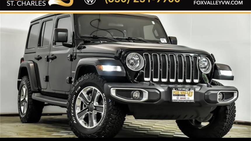 2019 Jeep Wrangler Sahara — SUV — 51,096 mi — St Charles, IL