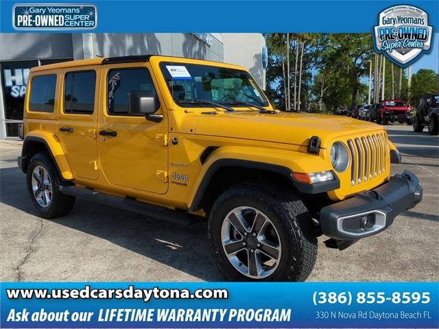 2018 Jeep Wrangler Sahara — SUV — 19,142 mi — Daytona Beach, FL