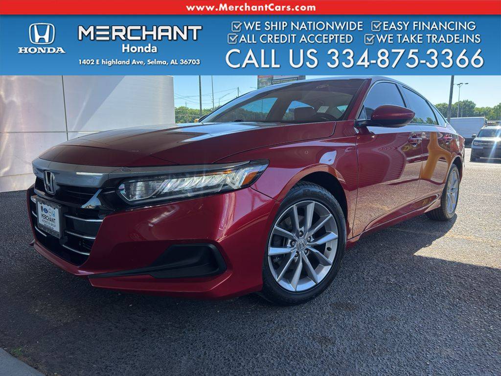 2021 Honda Accord LX — Sedan — 71,233 mi — Selma, AL