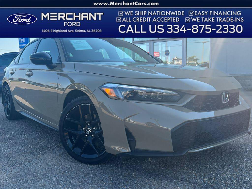 2025 Honda Civic Hybrid Sport — Hatchback — 13,293 mi — Selma, AL