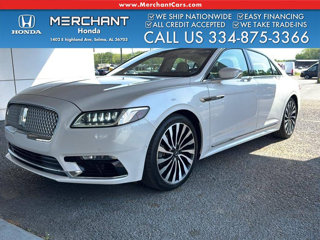 2017 Lincoln Continental Black Label — Sedan — 58,056 mi — Selma, AL